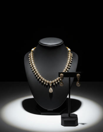 White Stone Necklace