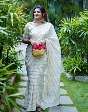 Twinkling Line Saree