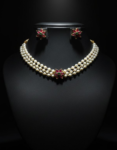 Red Star Pearls Choker