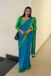 Green Border Mul Cotton Saree