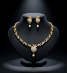 Guttapusalu Peacock Mango Necklance